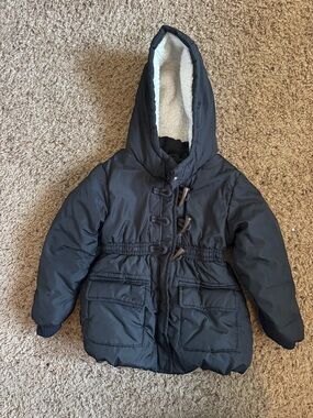 Old Navy Black Jacket Toddler size 4T